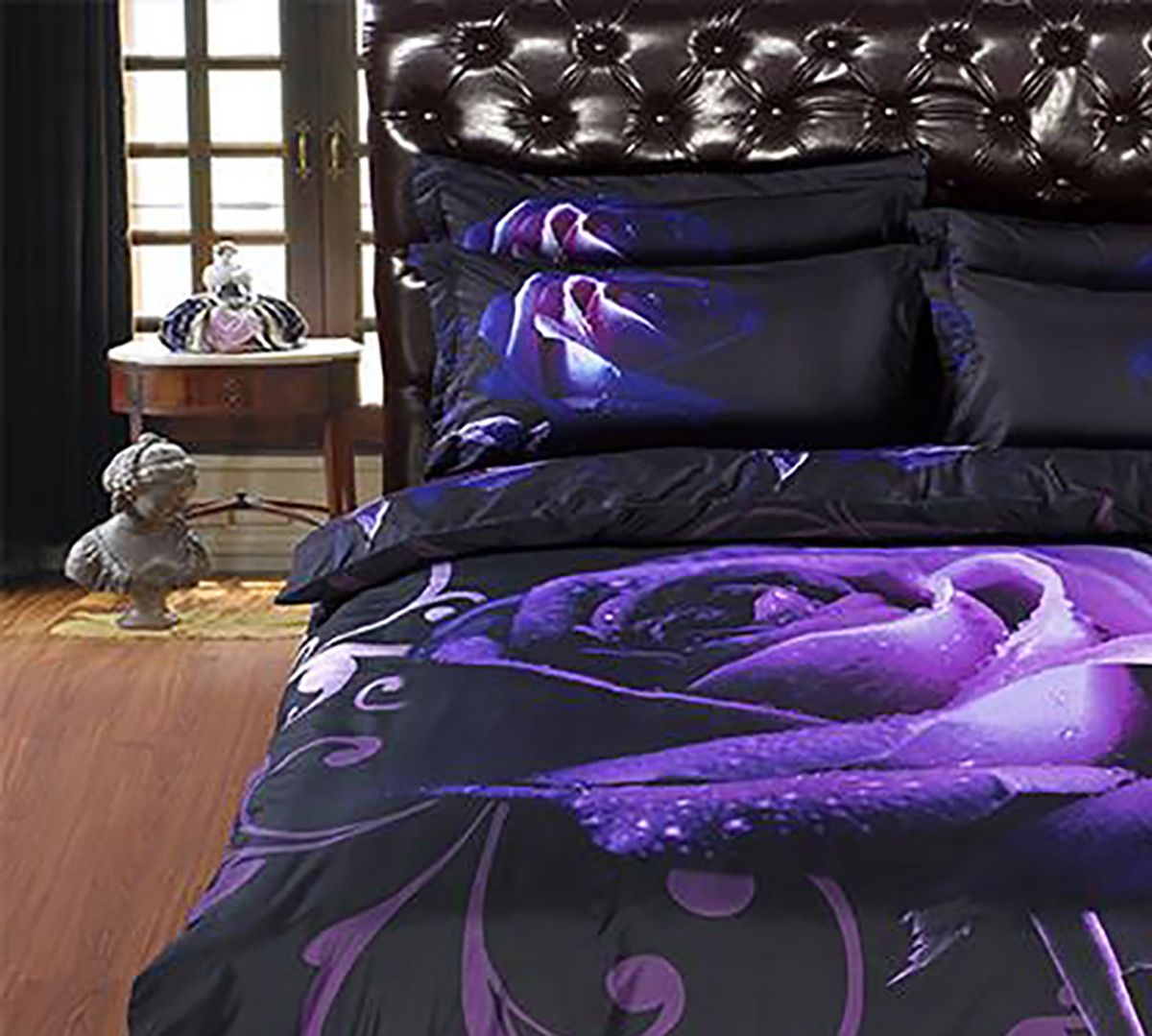 Rose Double Size Quilt/Duvet Cover Set 3