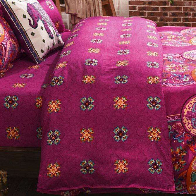 Mandala Queen Size Duvet Quilt Cover Set 3