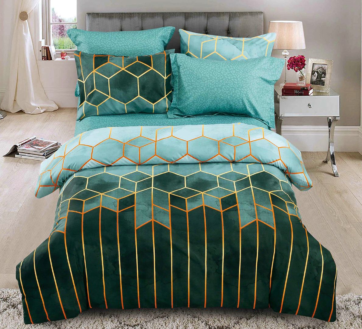 Giverny Quilt Cover Set - Queen Size 3