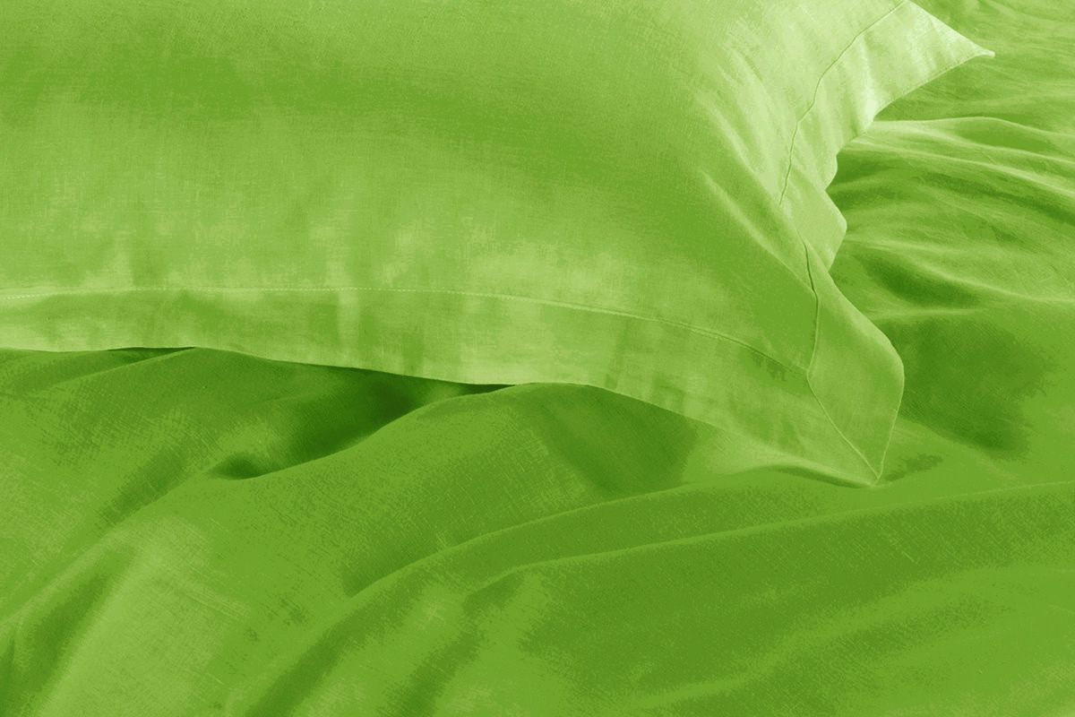 1000TC Tailored Queen Size Green Duvet Quilt Cover Set 3