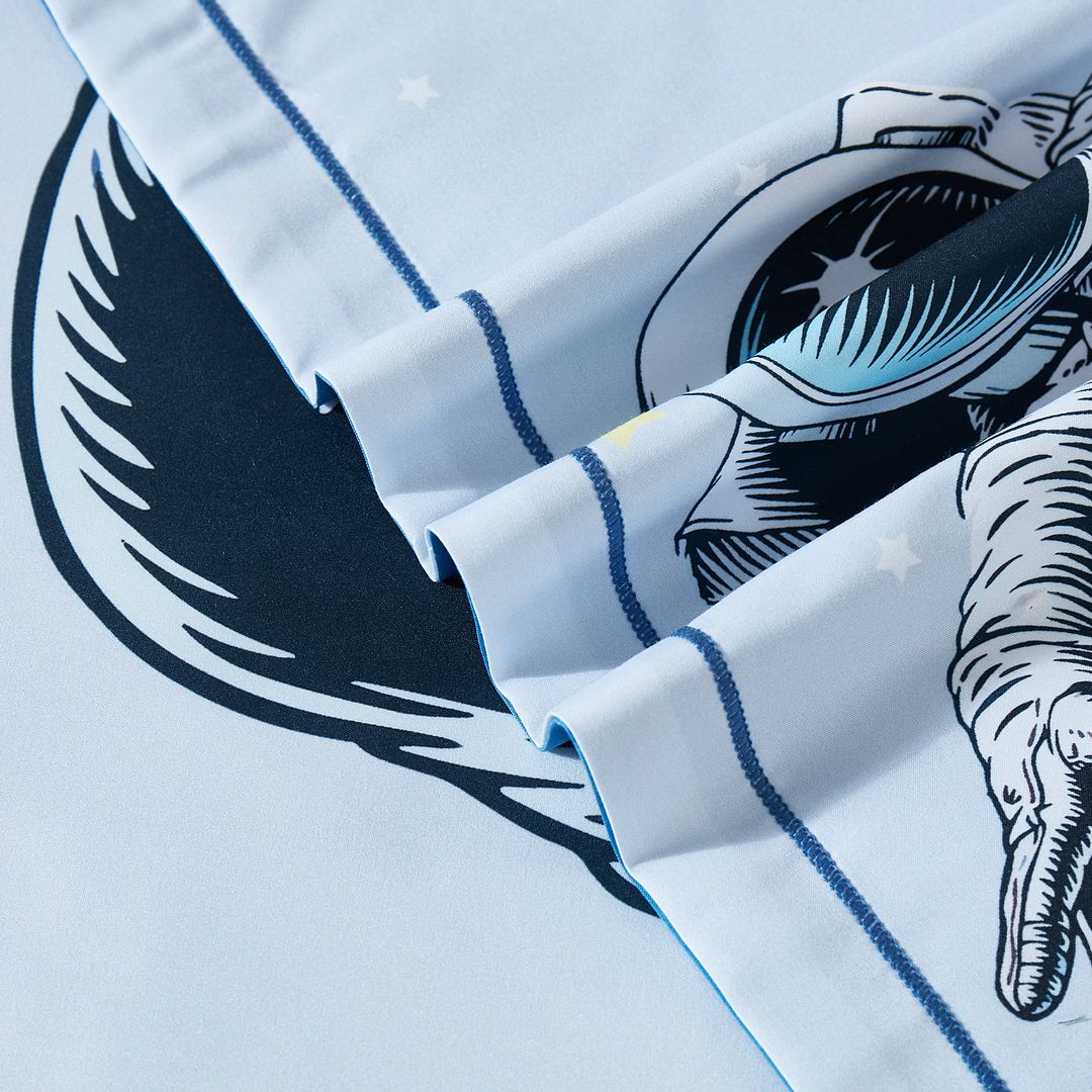 Astronaut Kids Quilt Cover Set - Double Size 5