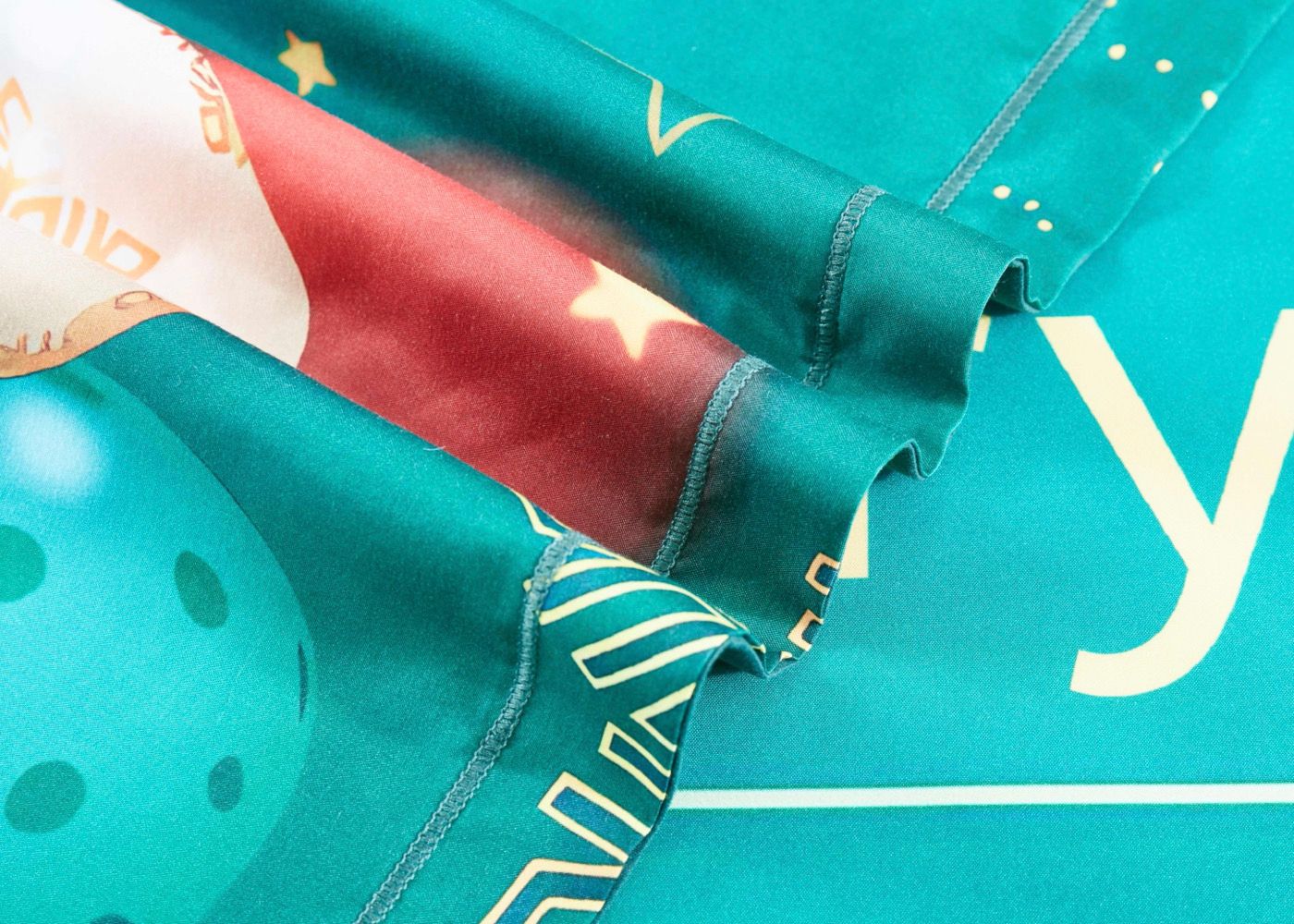 Christmas New Year Quilt Cover Set - Queen Size 5