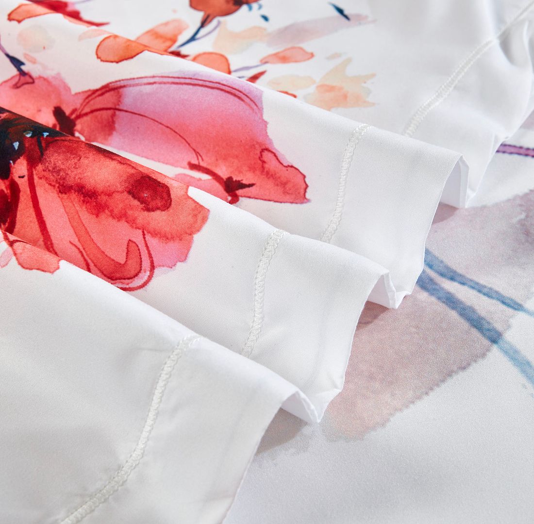 Lulani Floral Quilt Cover Set - Super King Size 5