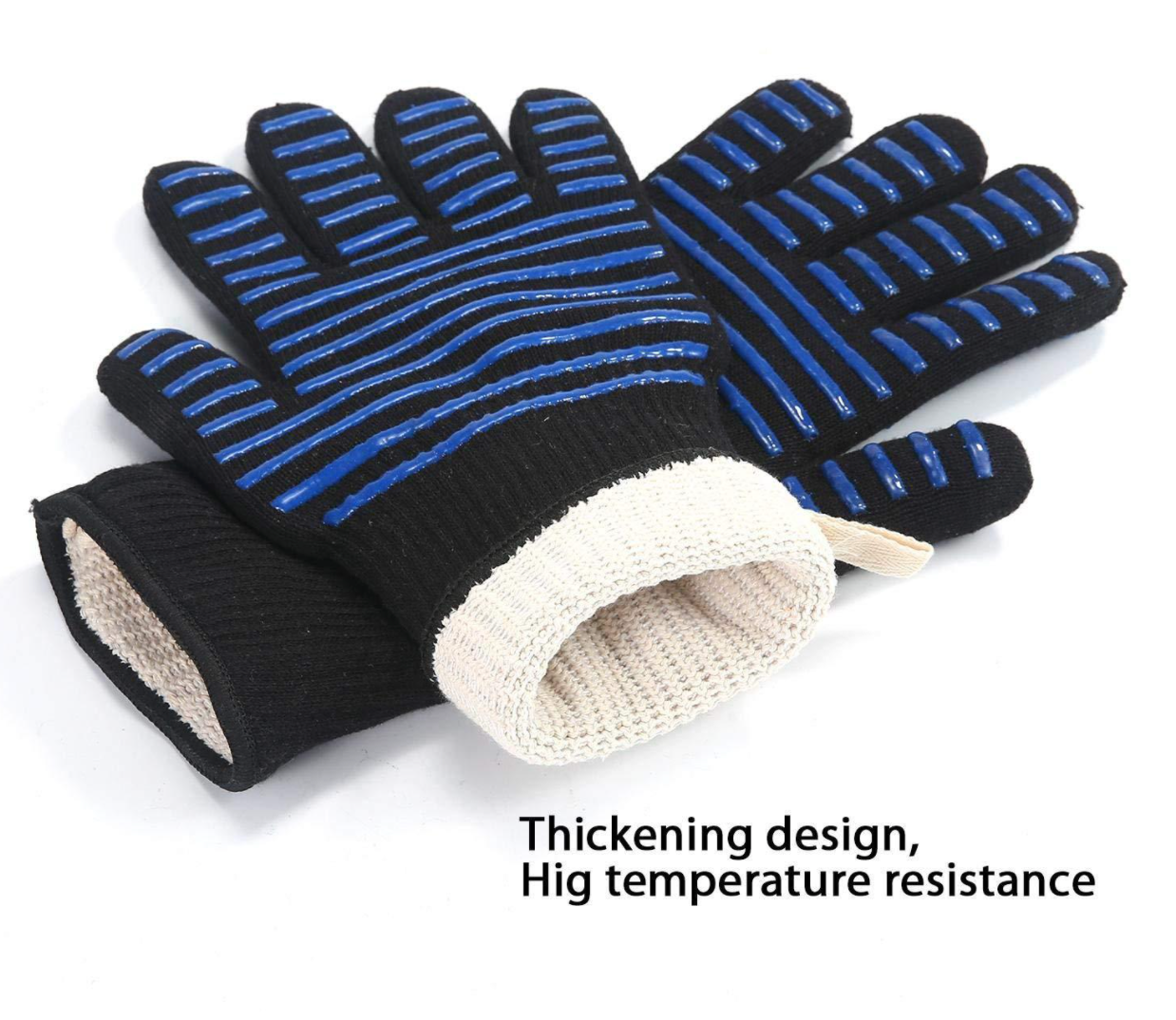 1 Pair Heat Proof Glove red 4