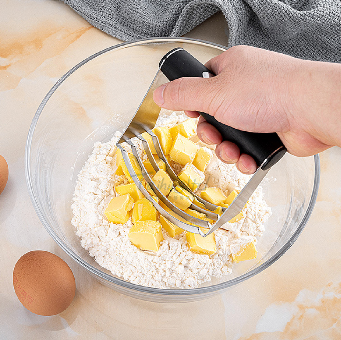 Stainless Steel Dough Cutter Blender 4