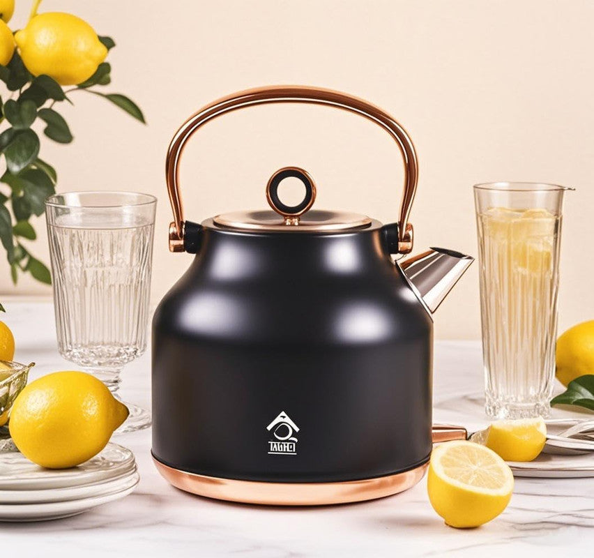 1.7L Electric Water Kettle Black 6