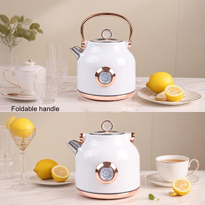 1.7L Electric Water Kettle White 5