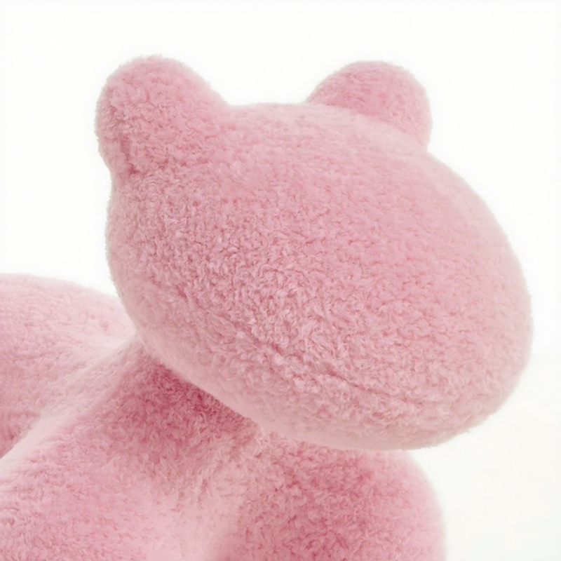 Lamb Stool Chair Pink 7