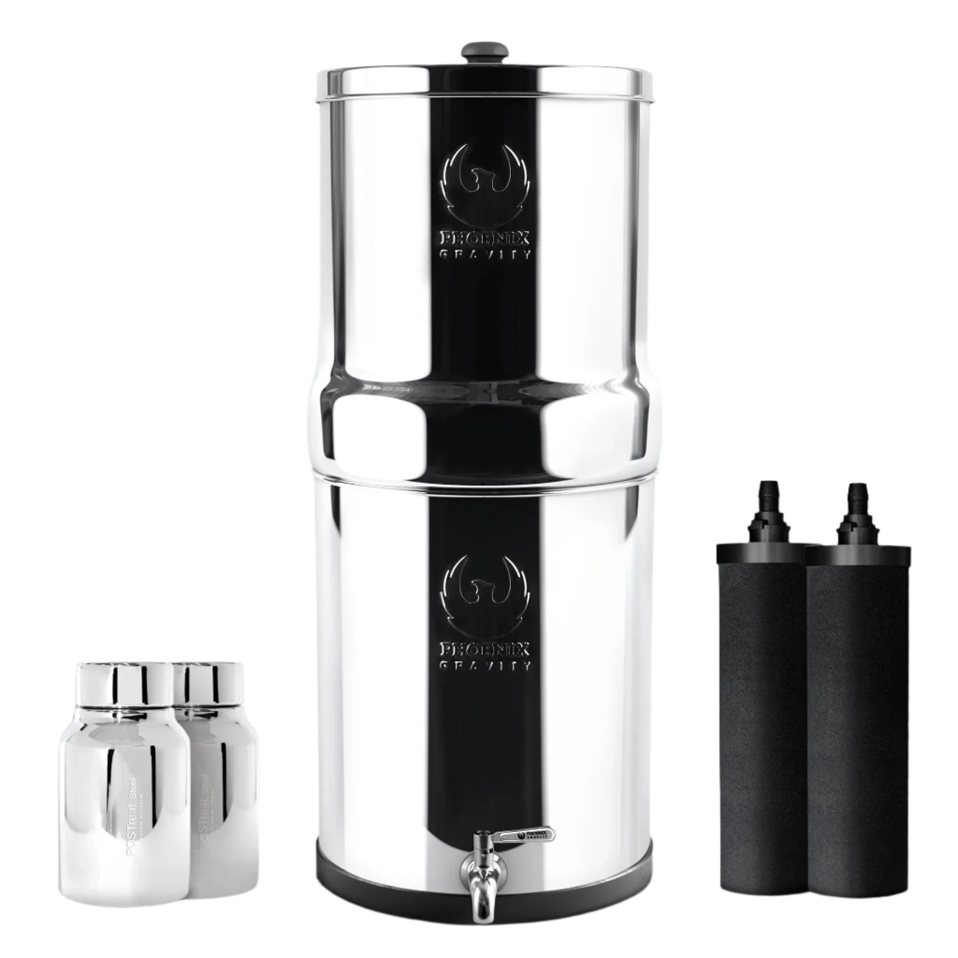 Phoenix Stainless Steel 6L with Fluoride & Smart Carbon Filter - No Stand 3