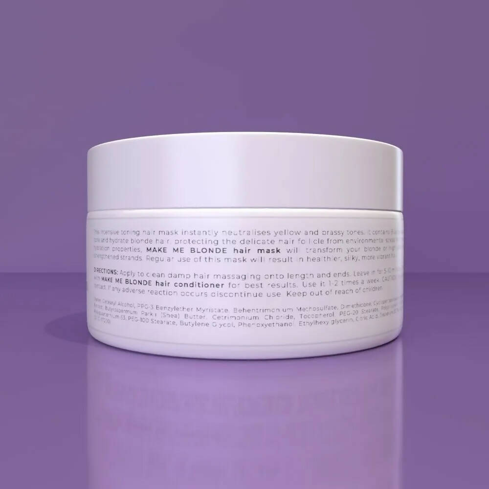 MAKE ME BLONDE HAIR MASK | 250ML 4