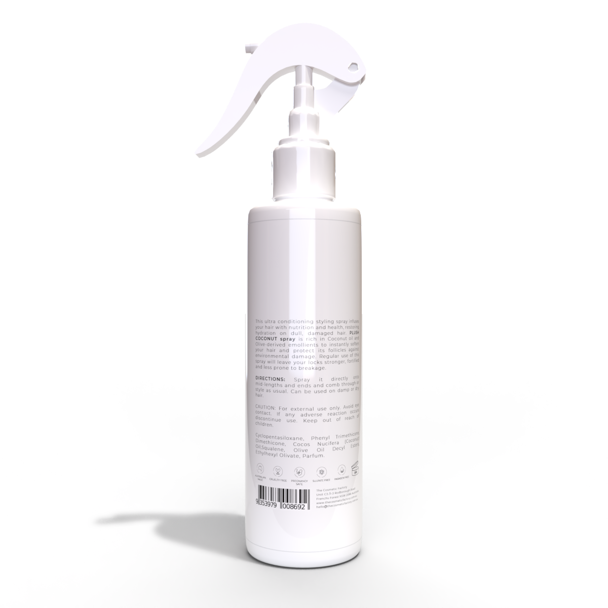 PLUSH COCONUT SPRAY | 225ML