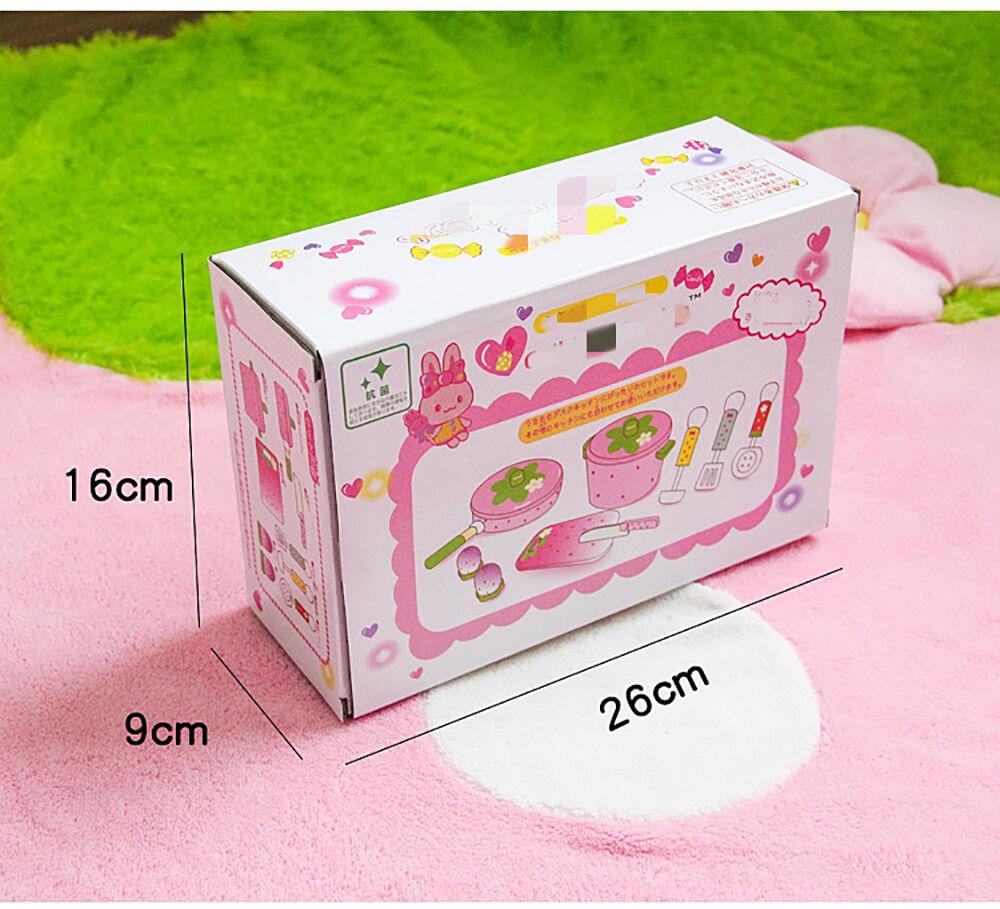 11 Pieces Kids Wooden Kitchen Play Set 4