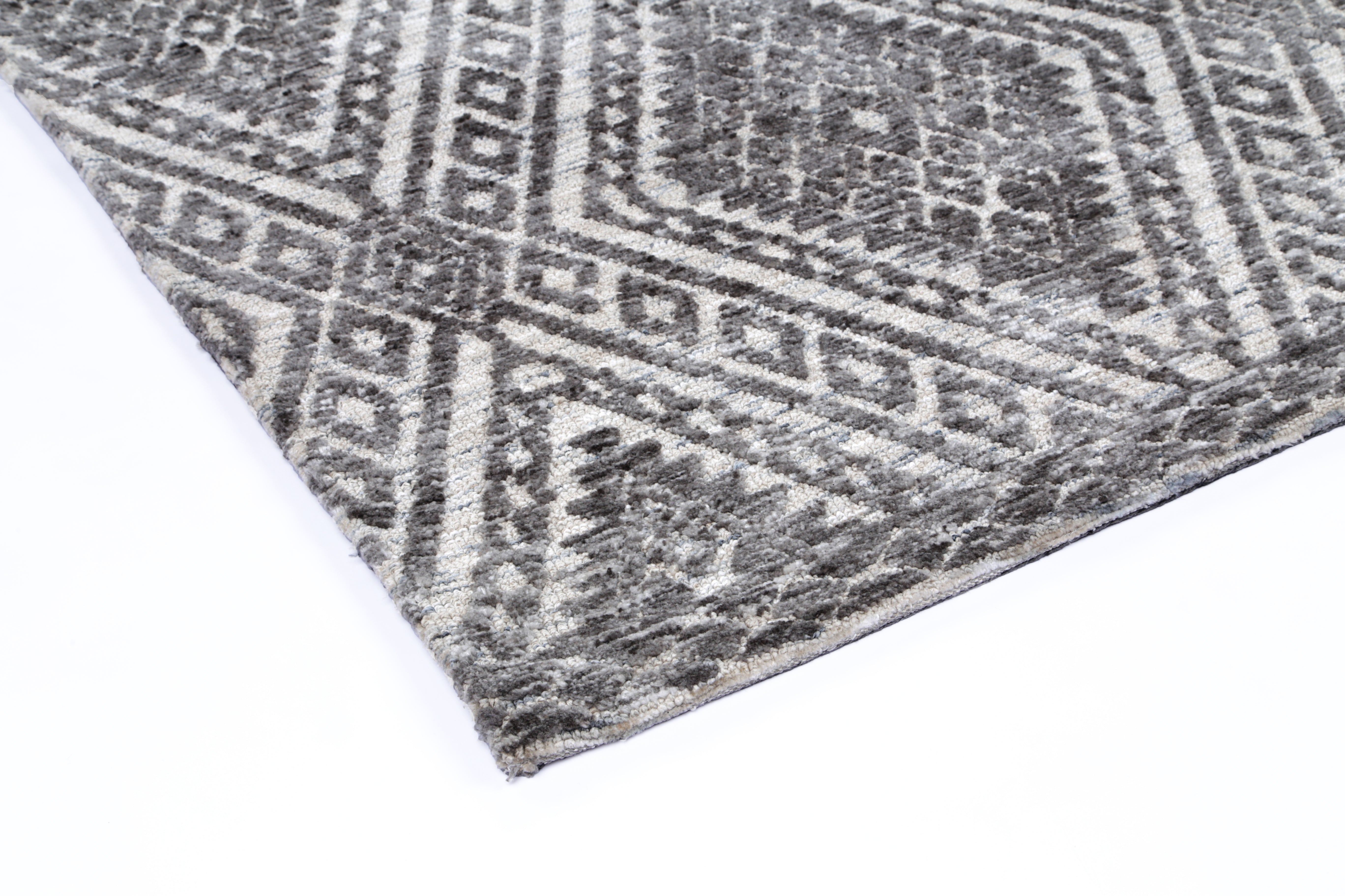 Amritsar AMRI05 Charcoal & Beige 160X230 4