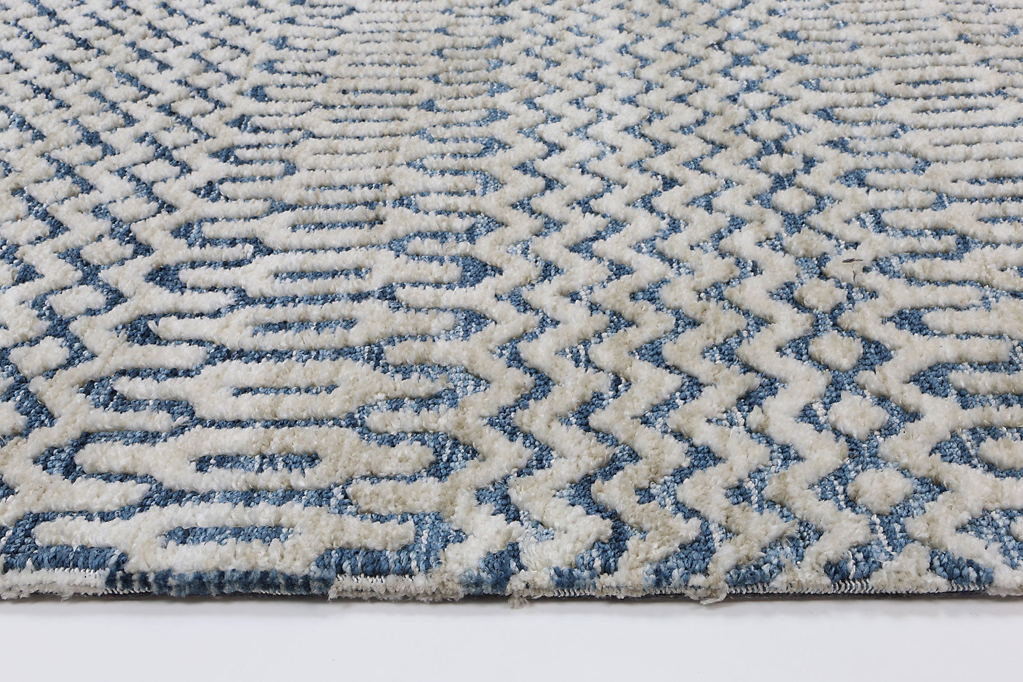 Amritsar Camphils Navy Tribal Rug 240X330 3