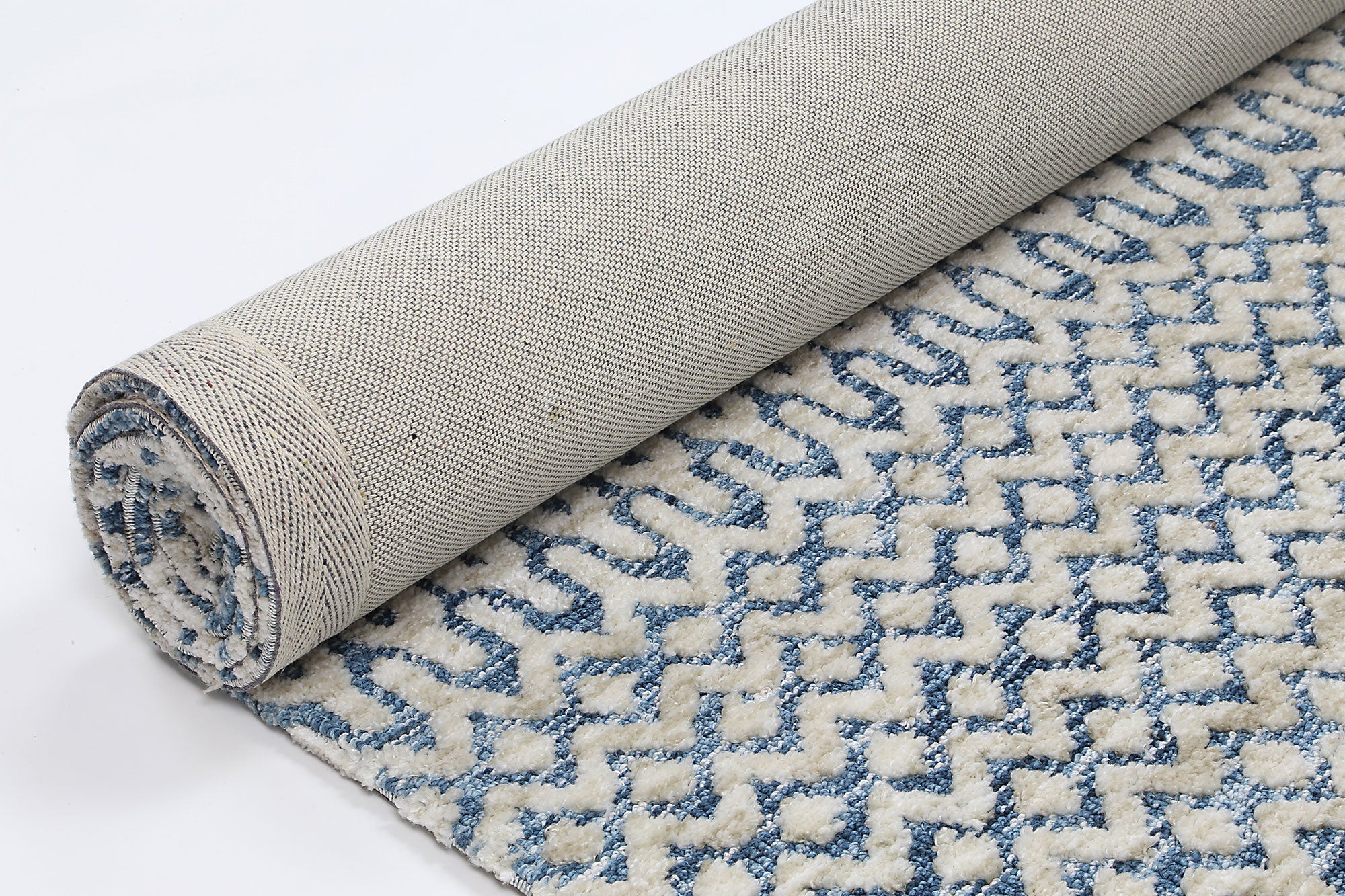 Amritsar Camphils Navy Tribal Rug 240X330 4