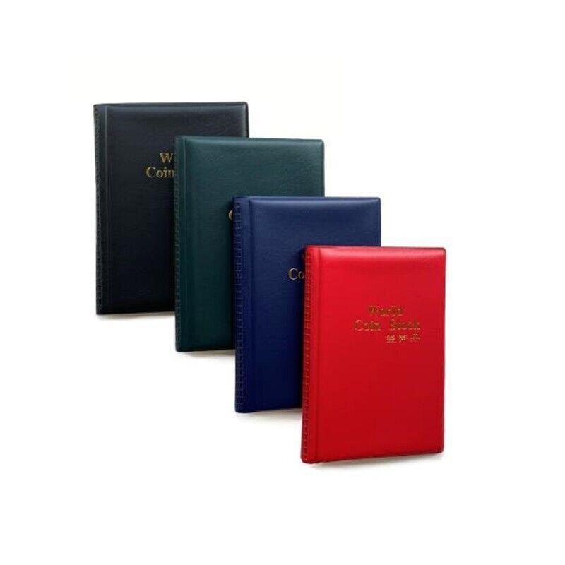 Colour Random 120 Pockets Coin Collection Storage Book Album Money Holder Coins Folder
