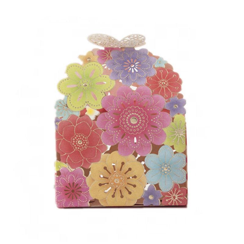 12X Laser Cut Favor Boxes Bigger 6Cm Base Wedding Favour Gift Box Party Au Stock - Pink 9