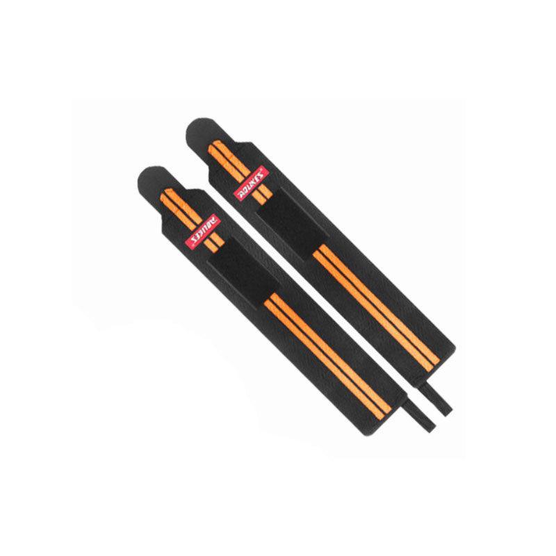 Aolikes Weight Lifting Gym Muscle Training Wrist Support Straps Wraps Hand - Black+Red 9