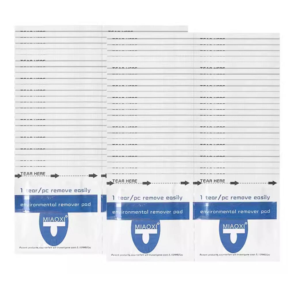 Disposable Nail Polish Remover UV Soak Off Acetone Art Removal Gel Wraps Cleaner