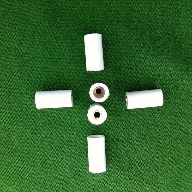 10 Pairs Soft Grey Billiard Tips Set with Screw-On Ferrules 3