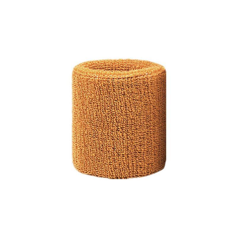 Sport Cotton Wristband Wrist Band Sweatband Sweat Training Tennis Gym Yoga - Yellow 15