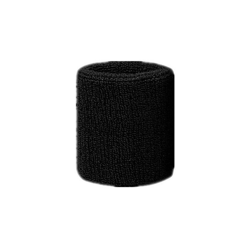 Sport Cotton Wristband Wrist Band Sweatband Sweat Training Tennis Gym Yoga - Blue Gray 11