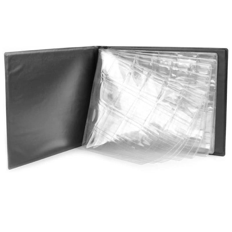 240 Coins Holder Collection Storage Collecting Penny Pocket Album Book Red Aus 4