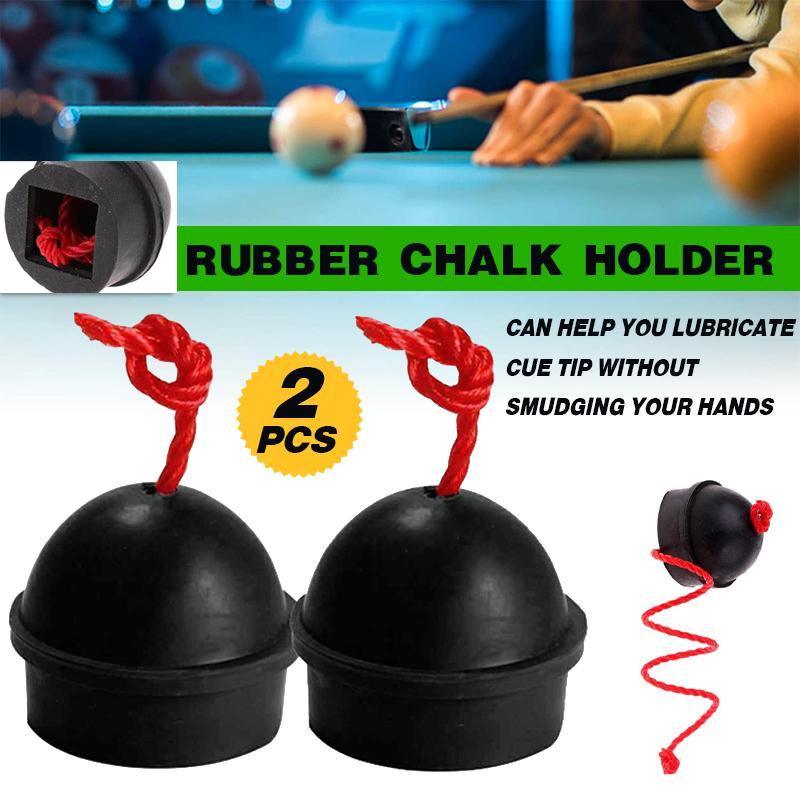 2PCS Rubber Chalk Holder for Billiard Pool Snooker Table Cue Stick Club AU STOCK 4