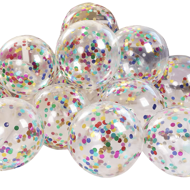 10/100X 30Cm Confetti Glitter Balloons for Party & Wedding - 30cm Rose Gold *100pcs 3