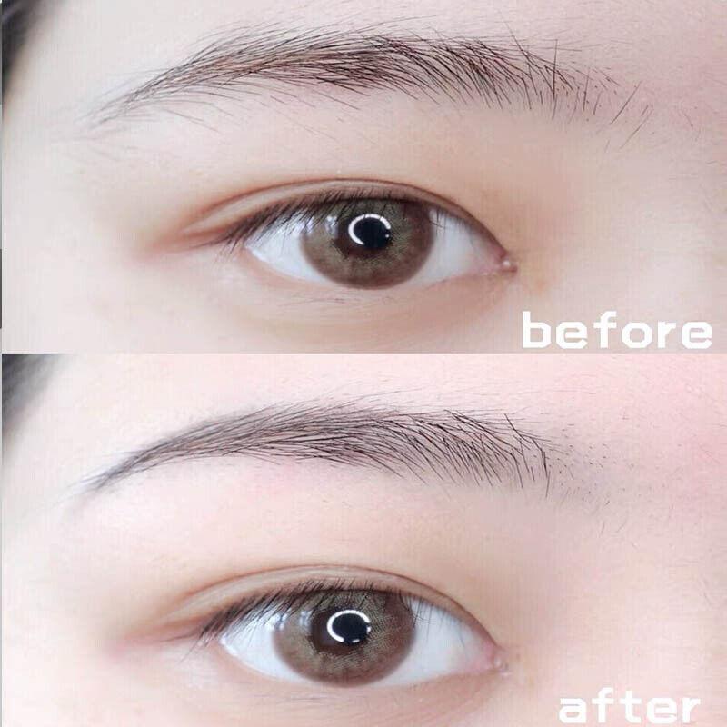 3Pcs Eyebrow Razor Set Facial Hair Remover Dermaplaning Shaving Tool Kit - Clear eyebrow razor*3 4