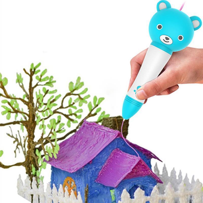 10/20 Colours 5m 1.75mm PLA Refill Filament Consumable for 3D Printer Drawing Pen - Consumables (10M*10Colours) 5