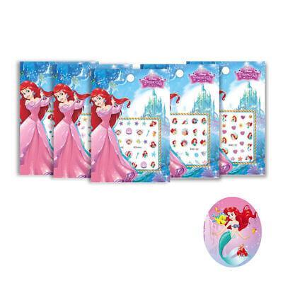 Kids Nail Stickers Frozen Minnie Pony Peppa Princess Nail Art Girls Kids Barbie - Belle 13