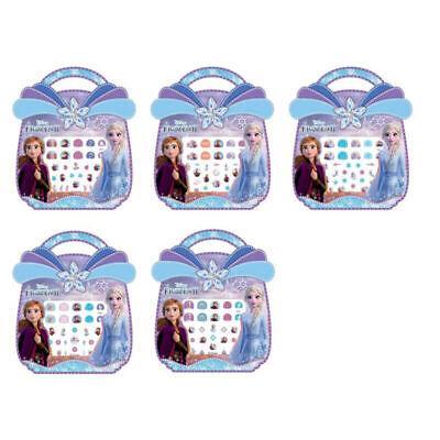 Kids Nail Stickers Frozen Minnie Pony Peppa Princess Nail Art Girls Kids Barbie - Frozen A 10