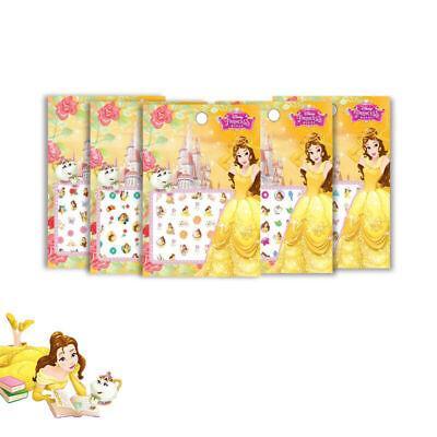 Kids Nail Stickers Frozen Minnie Pony Peppa Princess Nail Art Girls Kids Barbie - Snow White 11