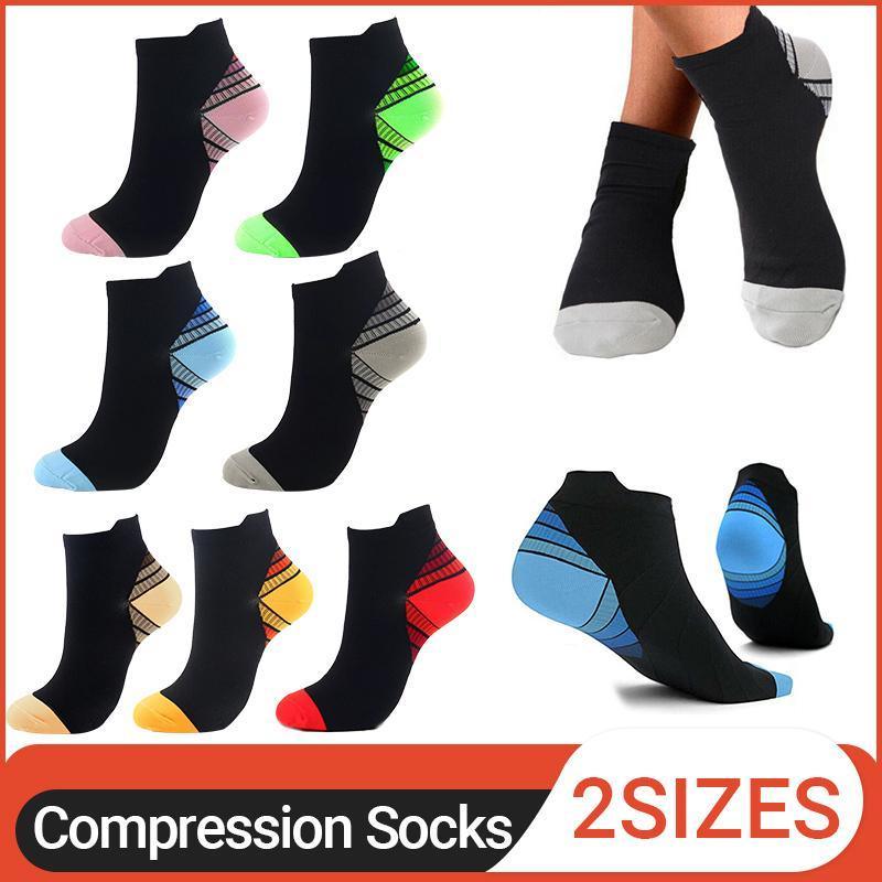 3x Plantar Fasciitis Compression Socks Foot Sleeve Ankle Support Brace Achy S/M - Green