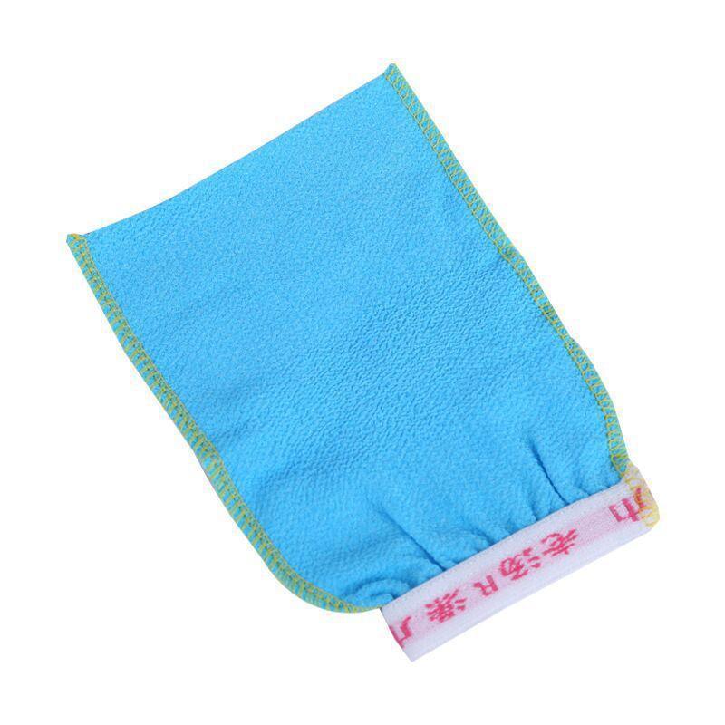 5 Pcs Towel Exfoliating Bath Washcloth Viscose Scrub Mitten Towel - 5 Colours 7
