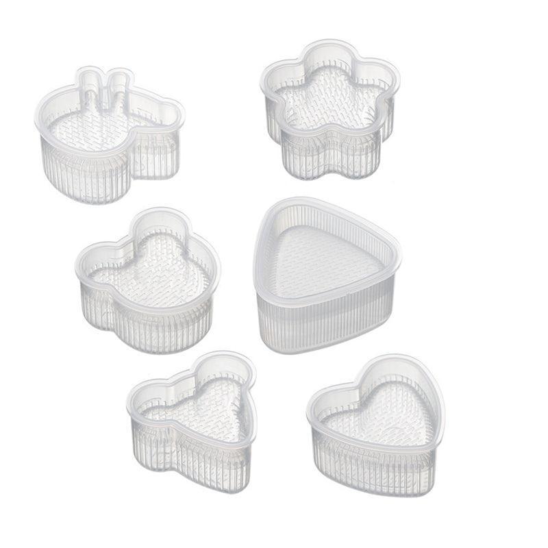 6X Onigiri Mold Sushi Rolls Rice Ball Bento Press Maker Mould Diy Kitchen Tools