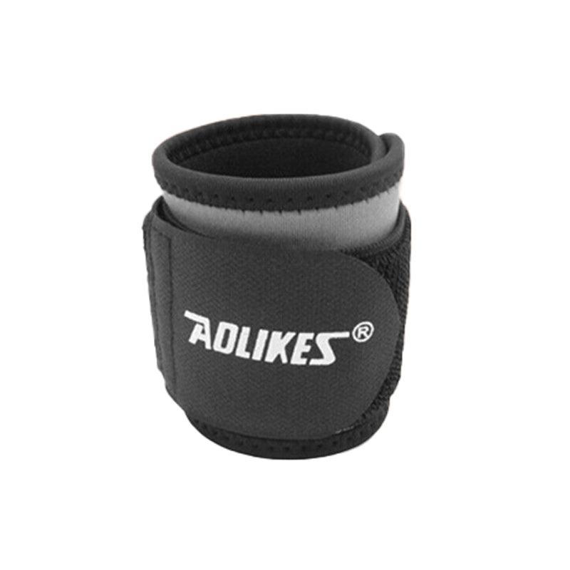 Aolikes Adjustable Sports Gym Wrist Support Brace Wrap Band Wristband Strap Au - Black 9