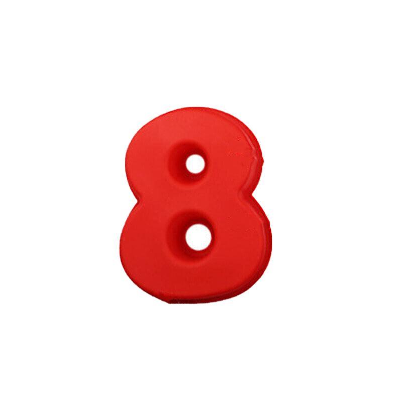 10 Inch Silicone Number Cake Mould Birthday Baking Pan Fondant Tools - 0 13