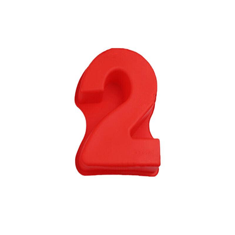 10 Inch Silicone Number Cake Mould Birthday Baking Pan Fondant Tools - 7 8