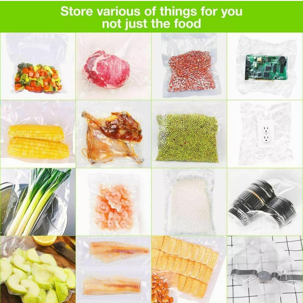 1-10x Commercial Heat-Resistant Vacuum Sealer Rolls for Food Storage - 2 Rolls (32cm x 5m) 3