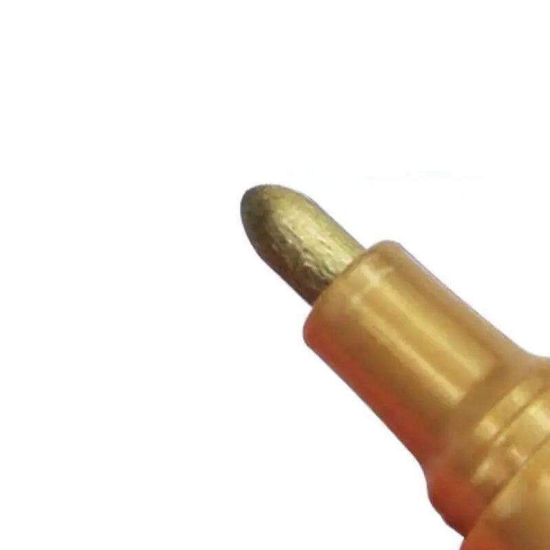 Multicolour Permanent Paint Marker Pens for Tyre Metal Glass Rubber - Yellow 8