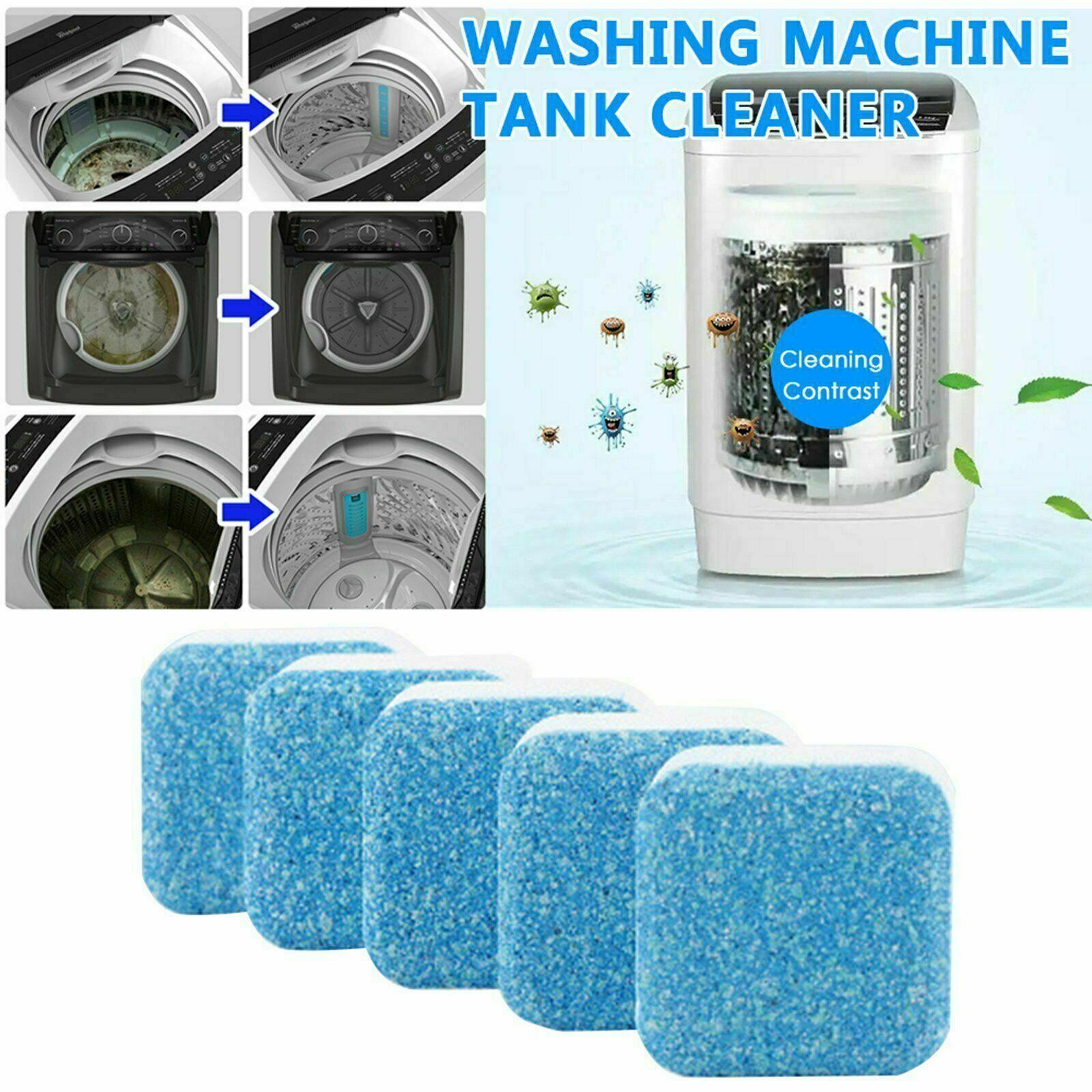 6-48 Pcs Washing Machine Effervescent Tub Bomb Cleaner Remover Deodorant Clean - 6 PCS 3