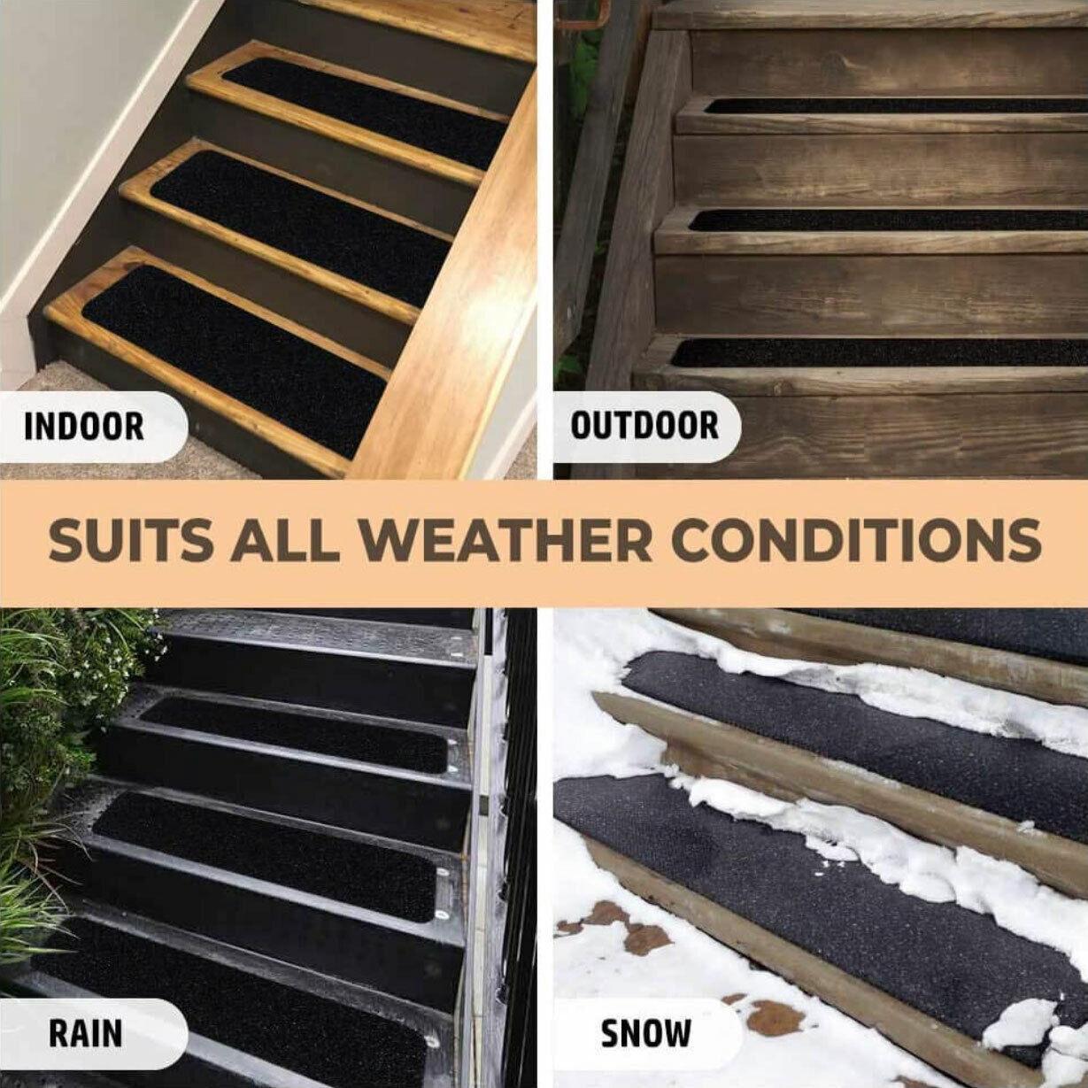 Anti Slip Tape High Grip Adhesive For Flooring Stair Tread - White (5cm x 5m) 5