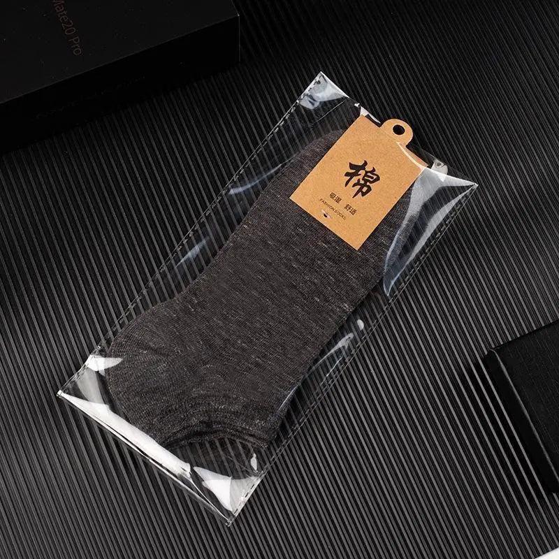 5X Pairs Low Cut Socks Cotton Soft Breathable Non-Slip Casual Ankle - Grey (5 Pairs) 4