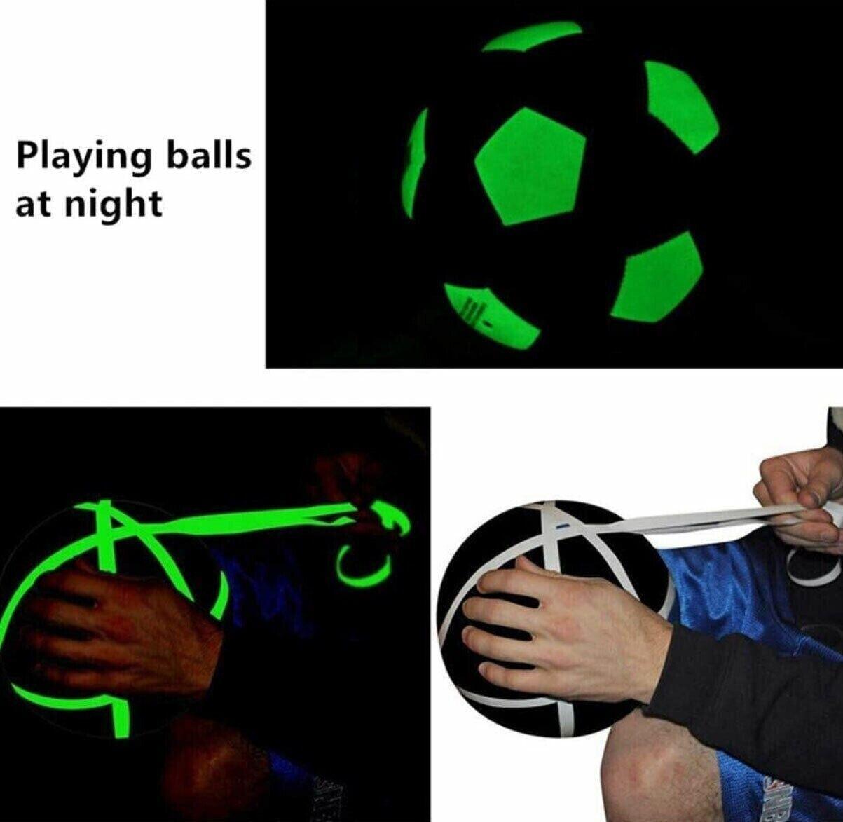 1cm x 3m Glow in the Dark Self-Adhesive Tape Fluorescent Decorative Strip - Yellow 1cm*3m 5