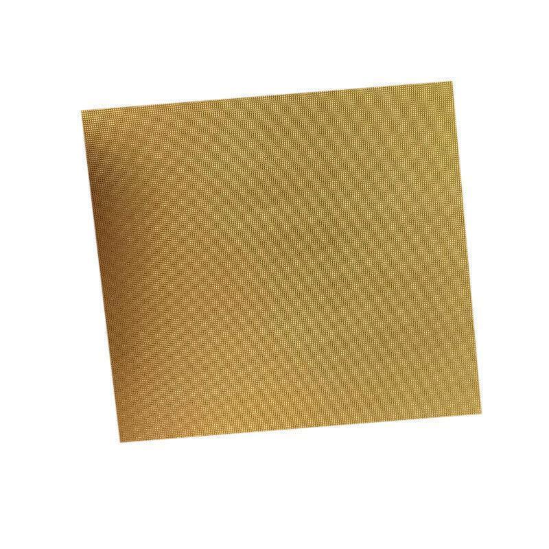 100PCS Tin Foil Aluminium Wrapping Square Chocolate Wrappers 10CM - Gold/Gloss 14