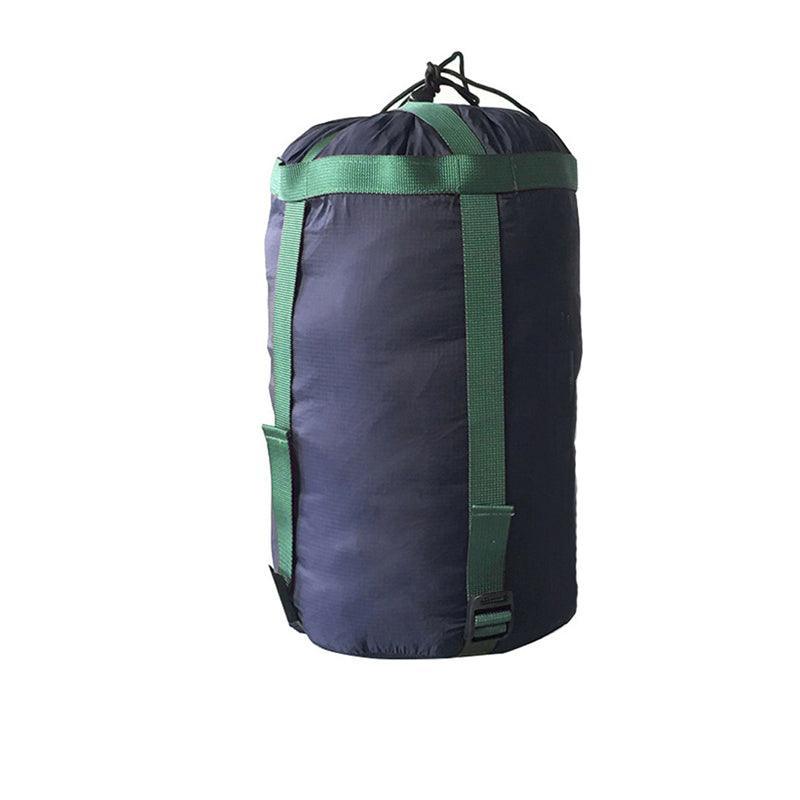 Camping Sleeping Bag Compression Sack Waterproof Outdoor Storage Bag - Lake Blue 10