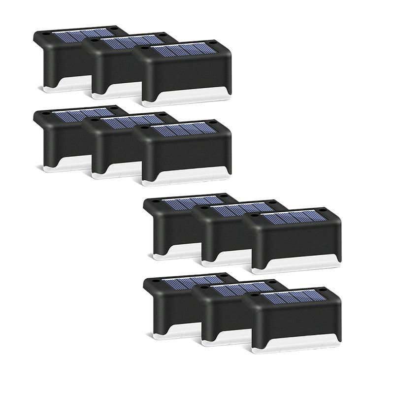 Solar Led Deck Lights Path Garden Patio Pathway Stairs Step Fence Lamp Outdoor - 4PCS 8