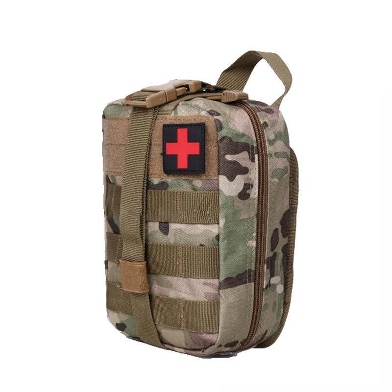 Tactical Molle Rip Away Emt Ifak Medical Pouch First Aid Kit Utility Bag Au Send - Red 9
